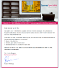 e-mail template sjabloon html-briefpapier in eigen huisstijl