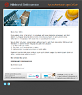 e-mail template sjabloon html-briefpapier in eigen huisstijl