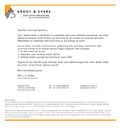 e-mail template sjabloon html-briefpapier in eigen huisstijl