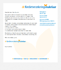 e-mail template sjabloon html-briefpapier in eigen huisstijl