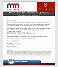 e-mail template sjabloon html-briefpapier in eigen huisstijl