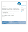 e-mail template sjabloon html-briefpapier in eigen huisstijl