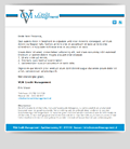 e-mail template sjabloon html-briefpapier in eigen huisstijl